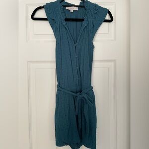 LOFT Petite Clip Dot Romper